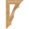 Ekena Millwork Balboa Traditional Rough Sawn Bracket, Western Red Cedar, 4"W x 18"D x 30"H BKT04X18X30BOA01RWR - alternate 3